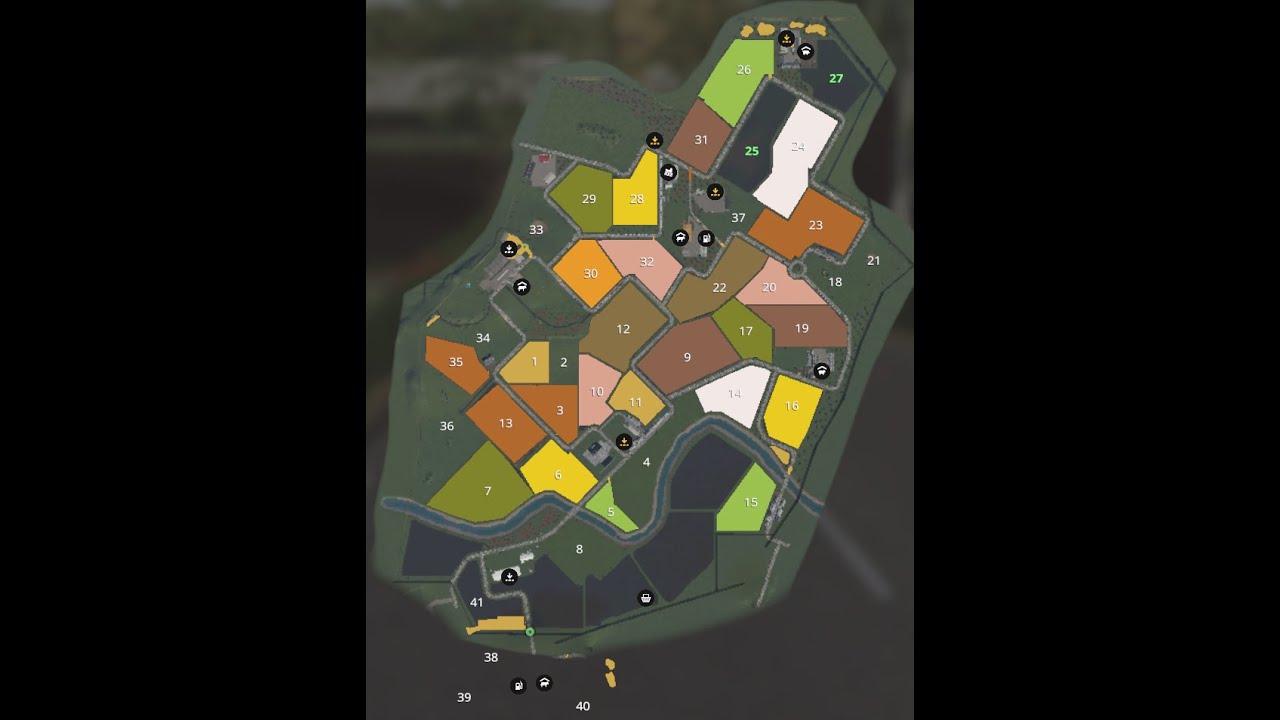 Terre de France map | Farming Simulator 19 | Map flyover