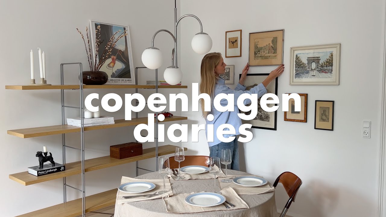 Копенгагенские дневники | Новая мебель, фотостена и выпечка булочек