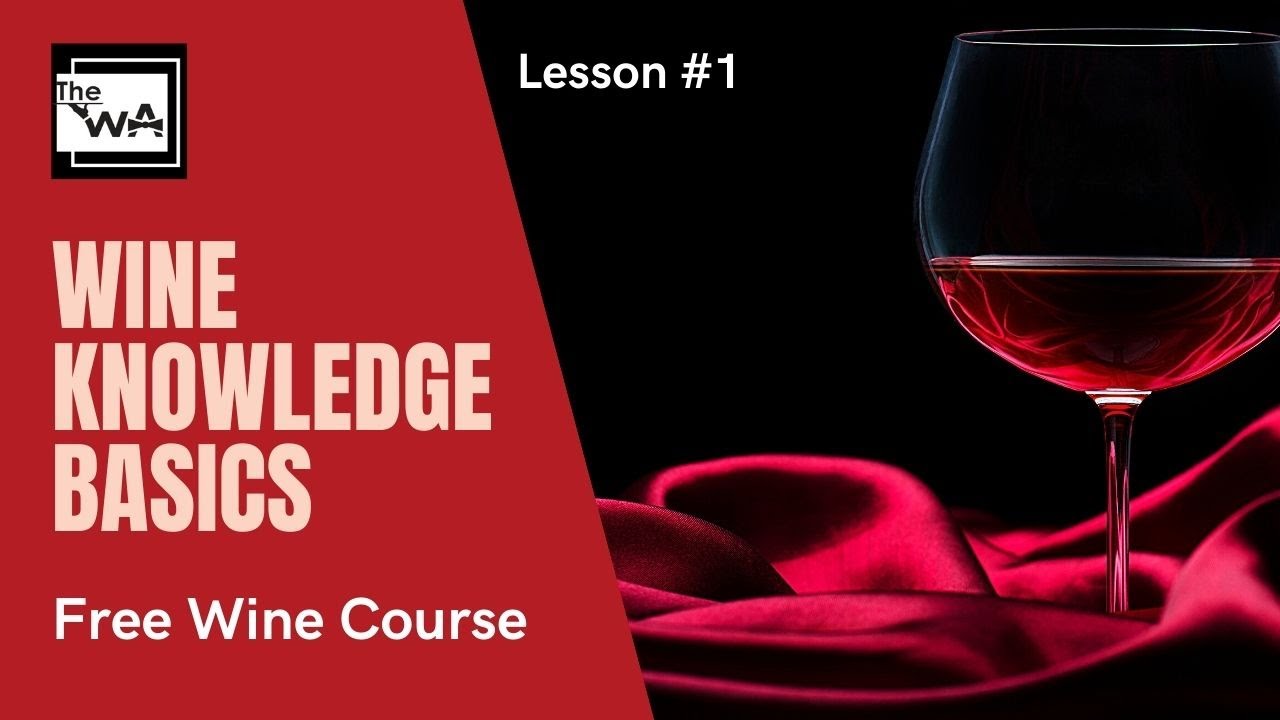 Free Wine Course at The Waiter's Academy: Lesson One. Basic Wine Knowledge. Wine Characteristics.