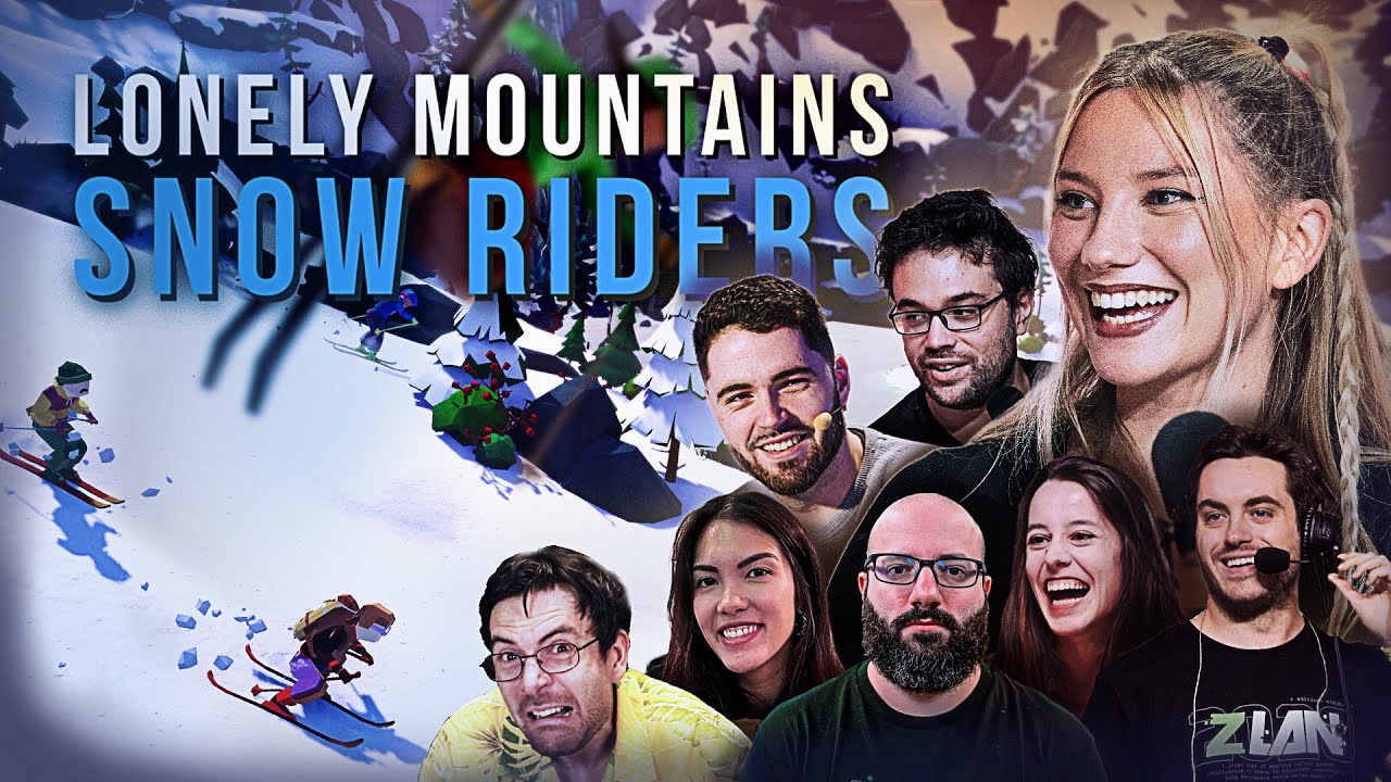 La team du Lundi au ski ! // Lonely Mountains: Snow Riders