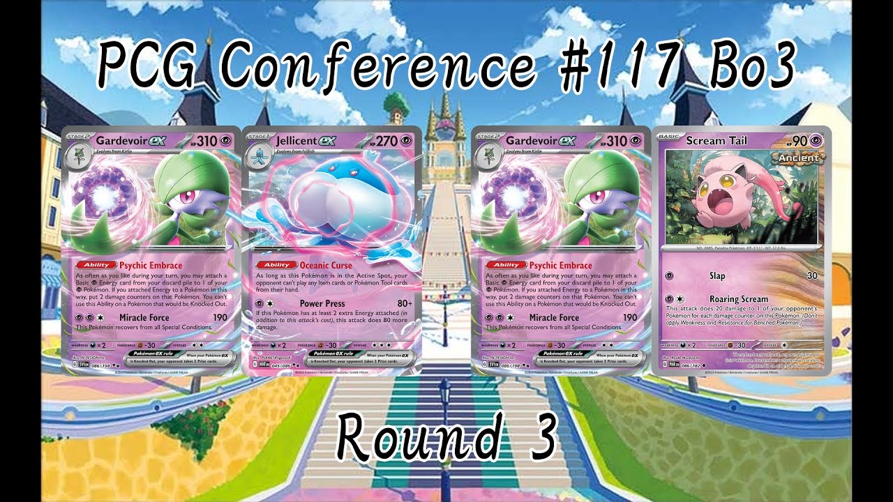 PCG Conference 117 Bo3 [R3] Gardevoir Jellicent vs Gardevoir Straight