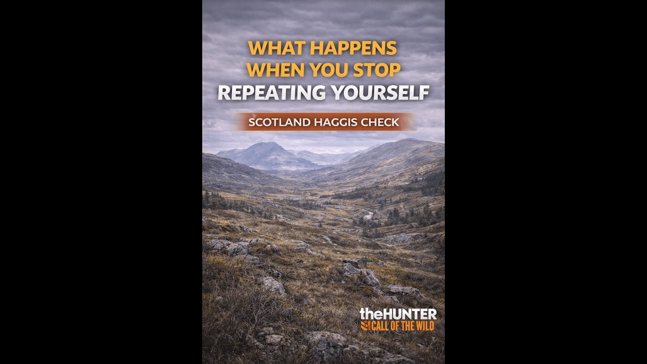 What Happens When You Stop Repeating Yourself | Scotland Haggis Check