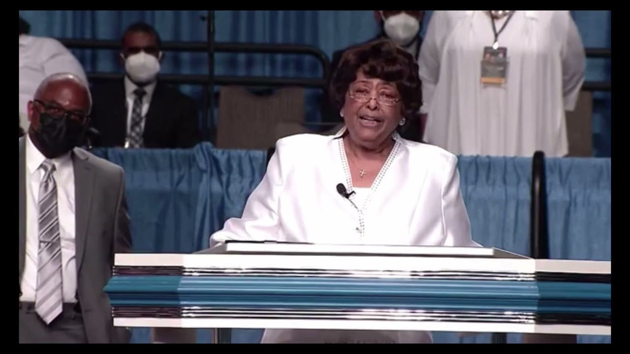 COGIC 72ND WOMENS convention Mother Barbara McCoo Lewis Florida