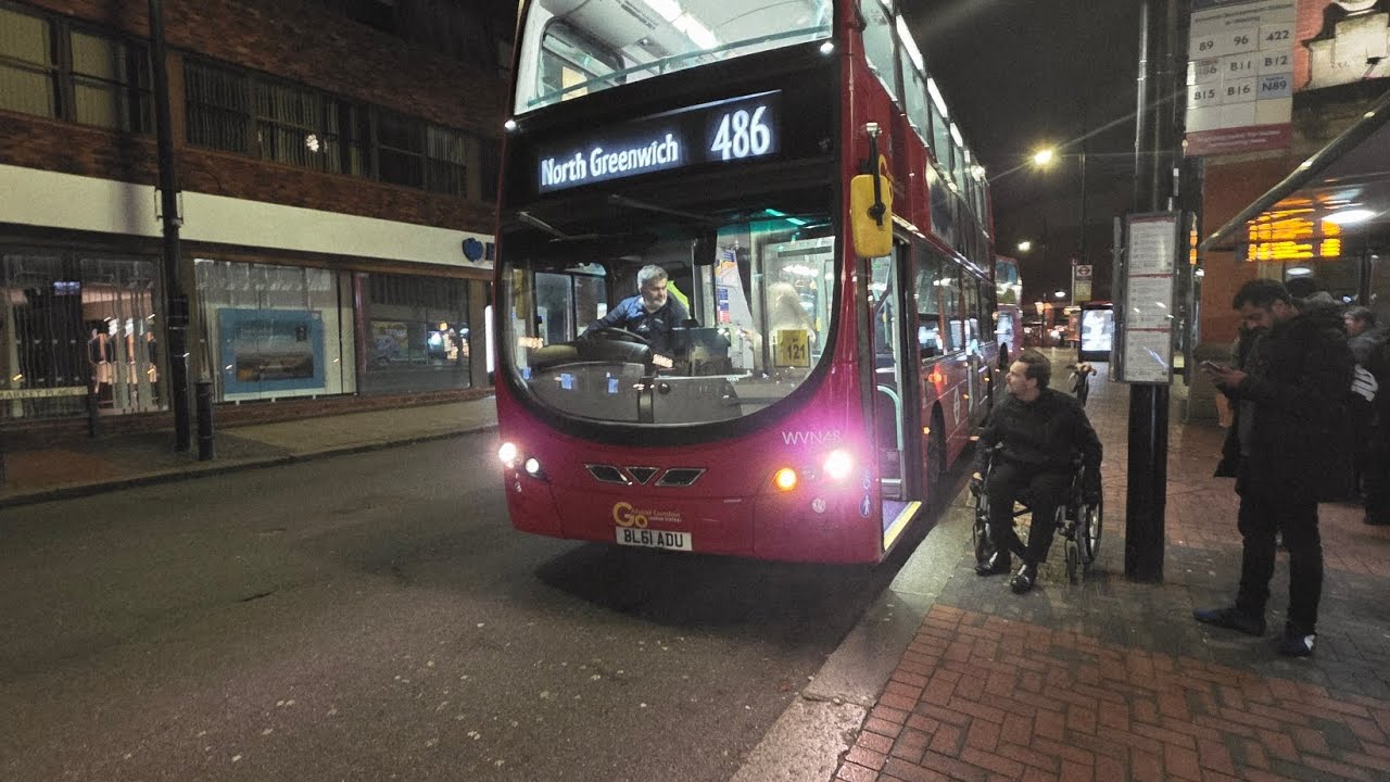 Go Ahead London Volvo B9TL Wright Gemini 2 WVN48 BL61 ADU Route 486
