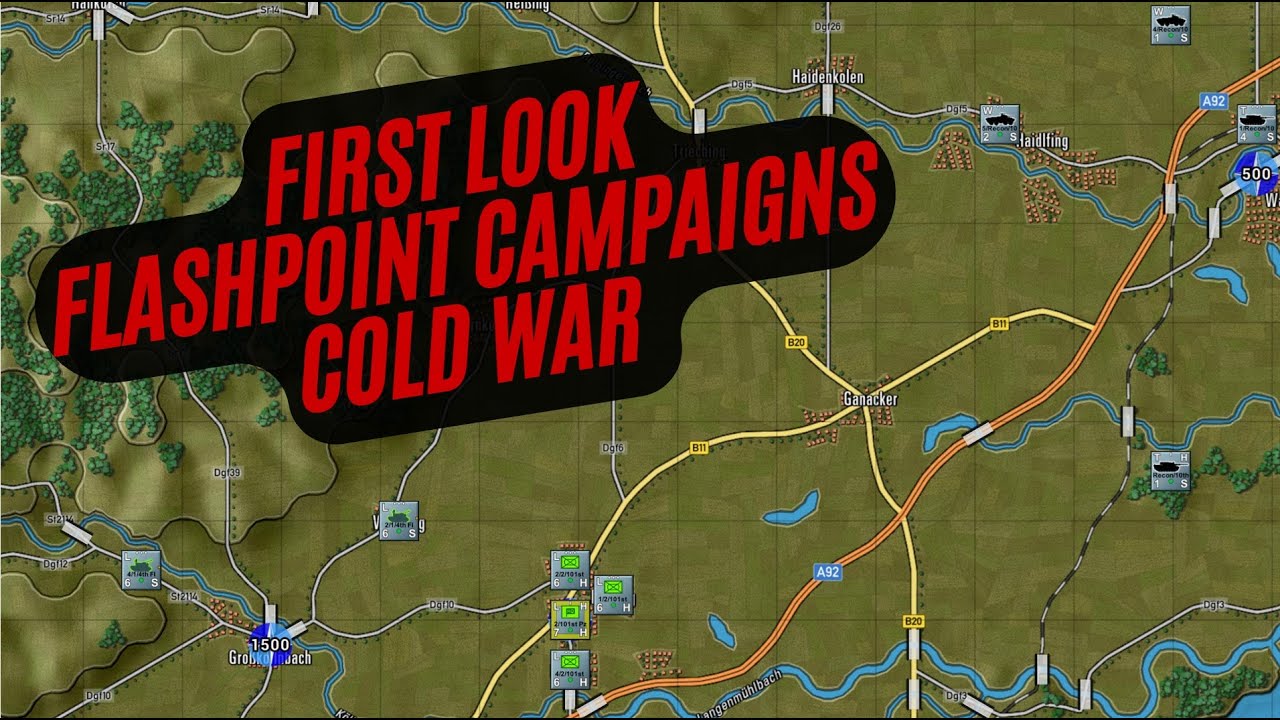 Предварительный обзор кампании Flashpoint Cold War \\ Грандиозные тактические сражения