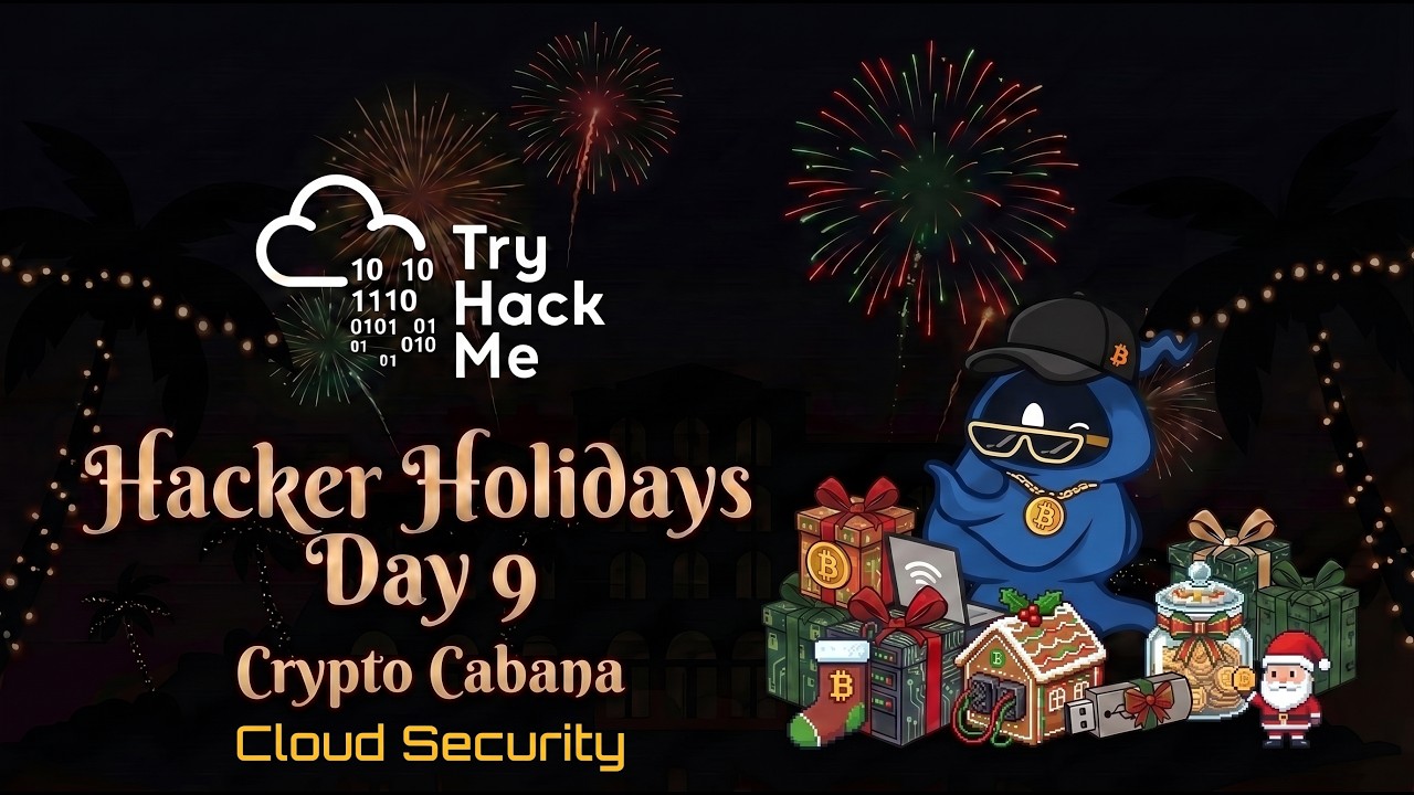 Прохождение CryptoCabana | Hacker Holidays 2026 | TryHackMe