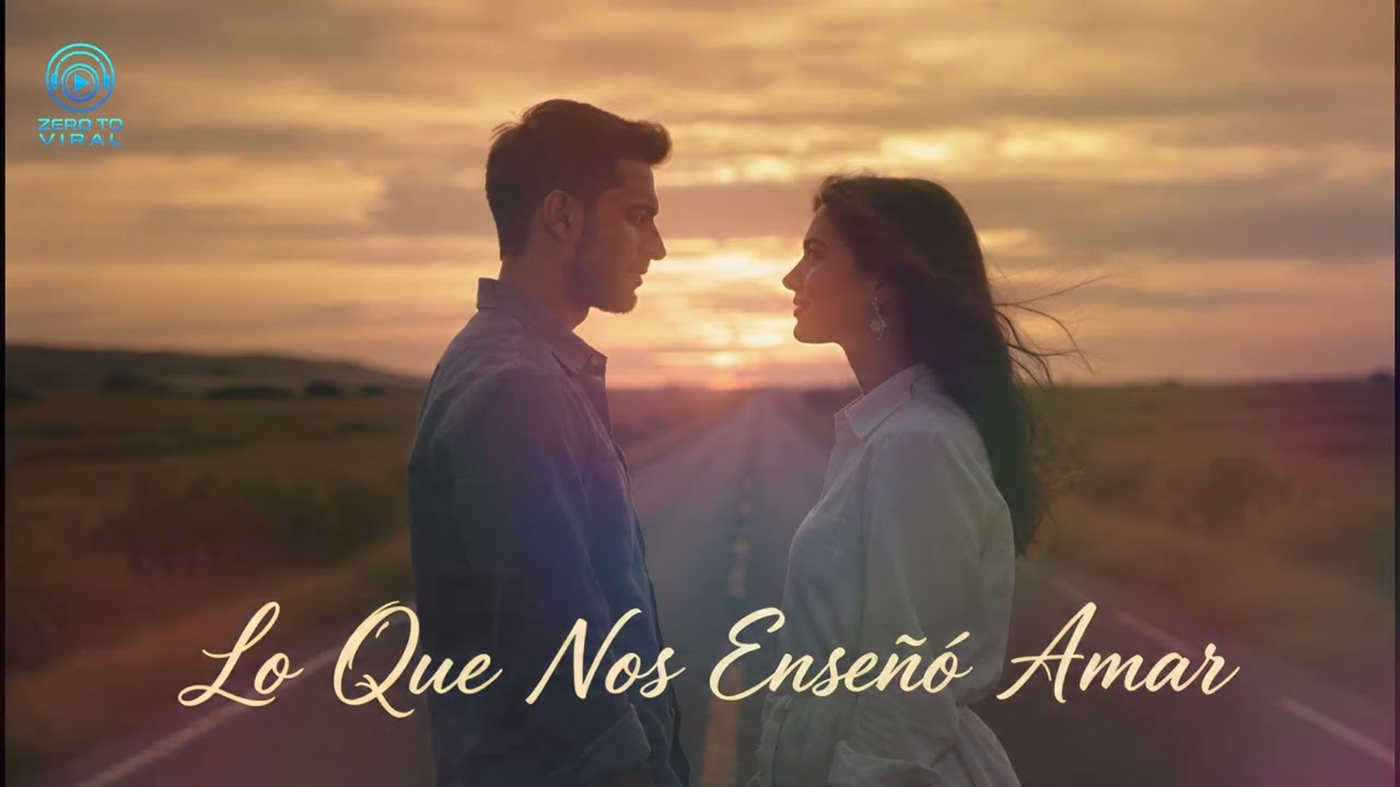 Lo Que Nos Enseñó Amar (Video Oficial) IA estilo Sin Bandera (Lyric)