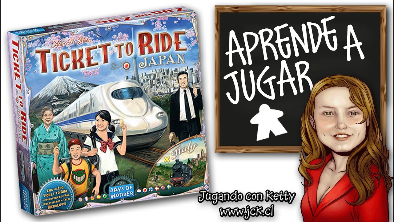 Aventureros Al Tren Japón [Cómo se Juega / Tutorial / JcK / Juego de Mesa / Days Of Wonder]