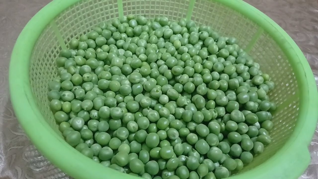 How to preserve green peas up to 1 year 