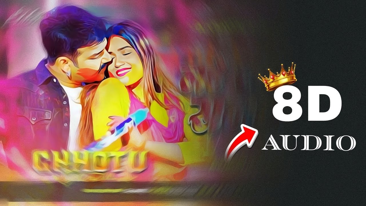 8D lahe lahe rangab salwarwa  song | pawan singh viral holi song | bhojpuri holi song dj | holi edm 
