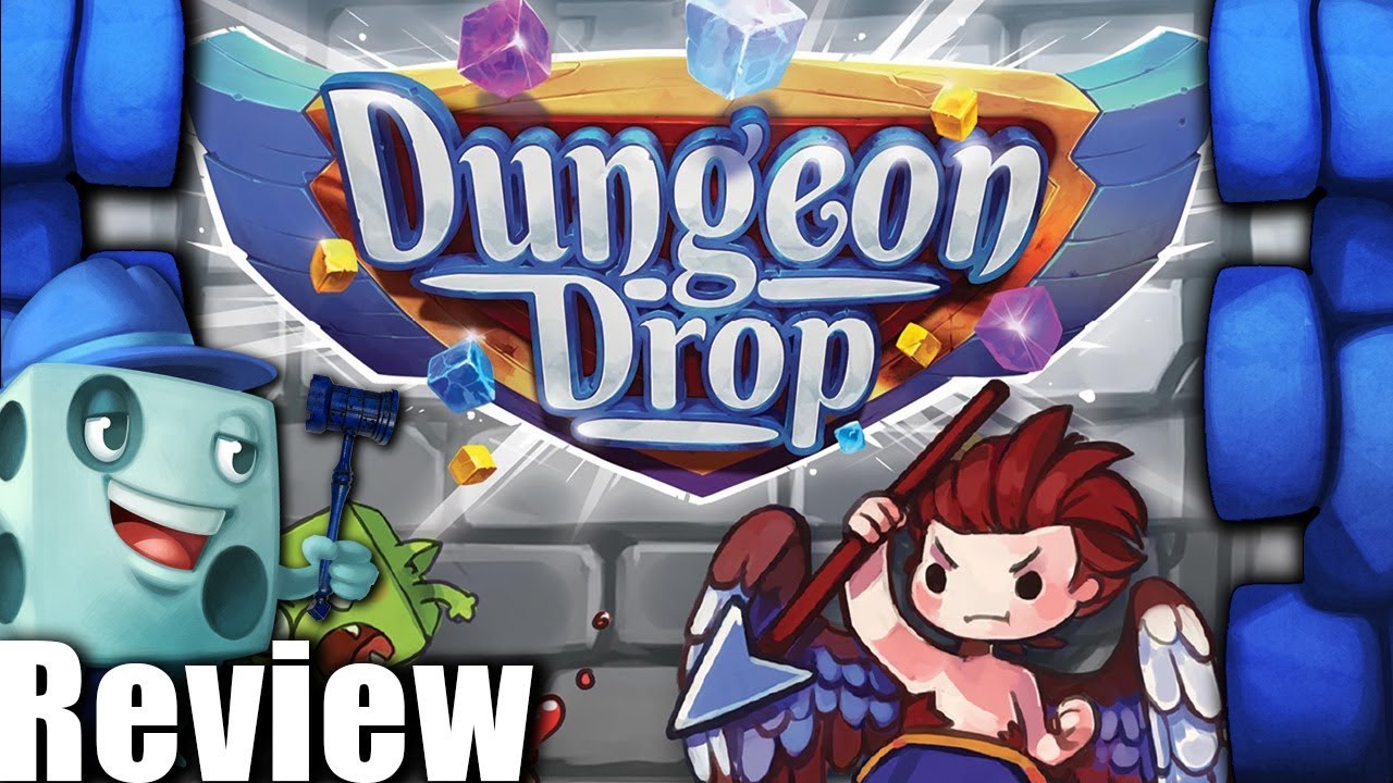 Dungeon Drop Review - with Tom Vasel