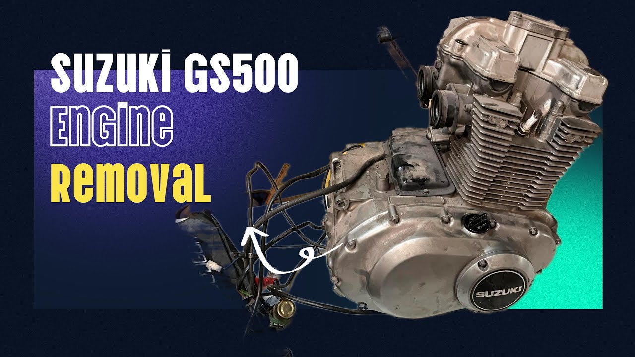 Engine Removal | 2002 Suzuki GS500