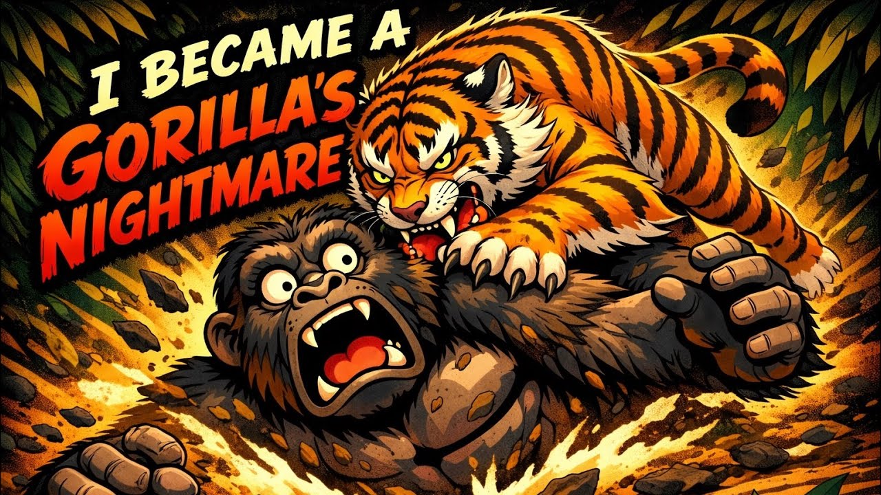 This Tiger Became Too Strong… Gorillas Were Running From Me🐅