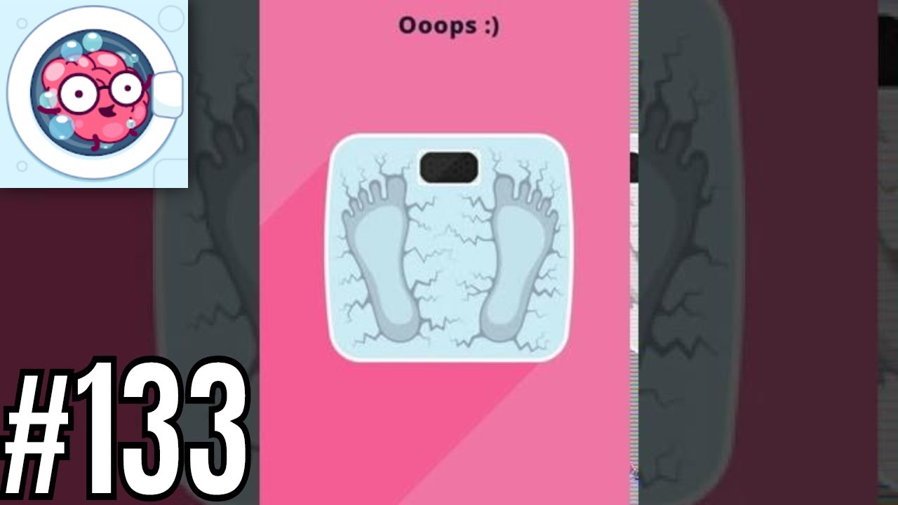 Brain Wash Level 133 answer - Gameplay Solution Walkthrough