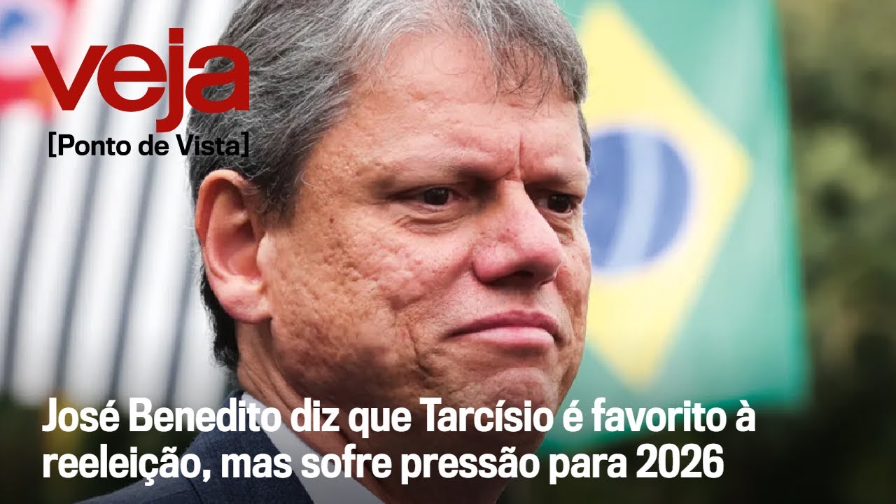 Jos&eacute; Benedito diz que Tarc&iacute;sio &eacute; favorito &agrave; reelei&ccedil;&atilde;o, mas sofre press&atilde;o para 2026