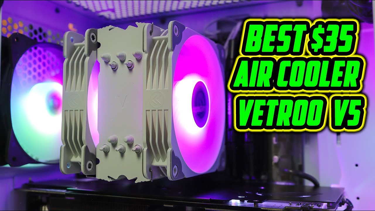 Best $35 Air Cooler? Vetroo V5 | Review, Temps & Install Guide