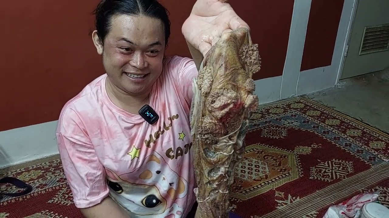 สาวเฉิ่มพึ่งเคยเห็นแบบเต็มๆน้องวัวของดีที่มีให้กินปีละครั้งเมนูนี้สาวเฉิ่มทำโคตรอร่อย