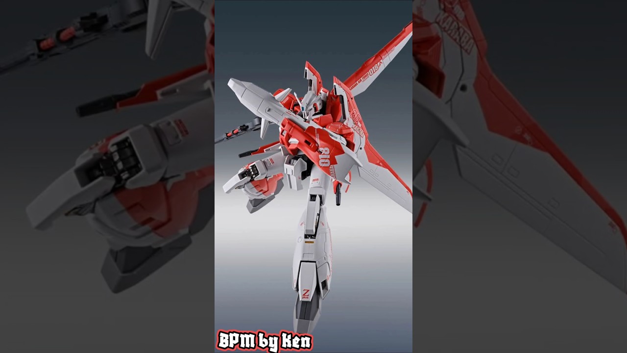 NEW, P-BANDAI Metal Robot Damashii (Ka Signature) Zeta Plus A1 (test image color) #shorts #gundam