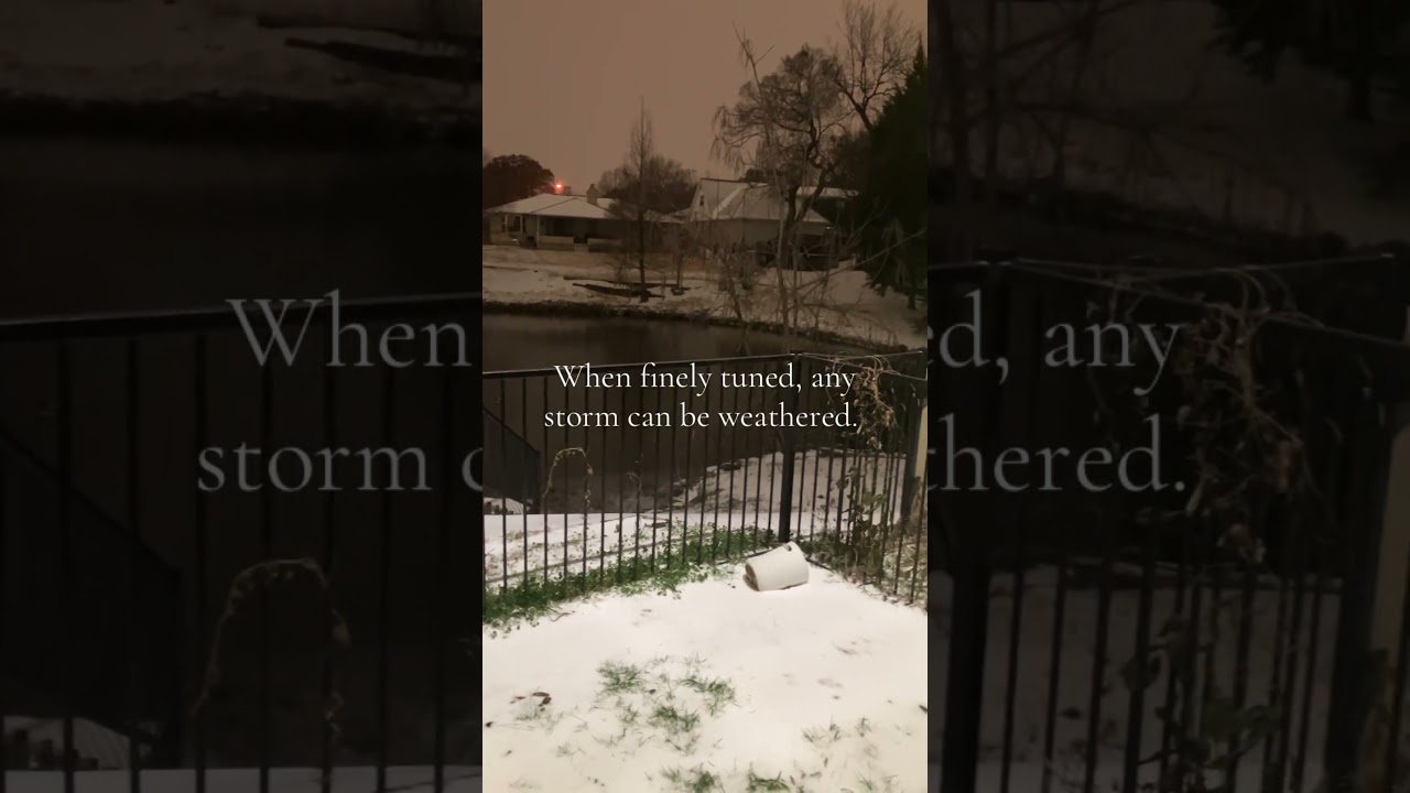 FindingYourFrequencyInTheStorm❄️✨