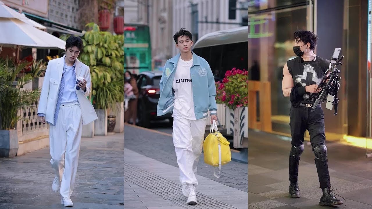 Korean Boys Street Fashion | Roadster Fashion Bts 💜 #bts #female #streetfashion #kpop