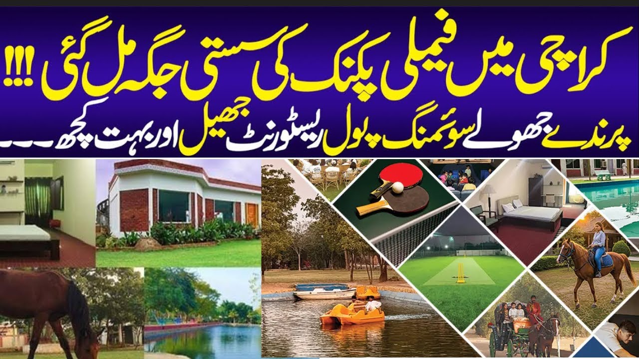 Countryside Chalet Resort | Hidden Place In Karachi 