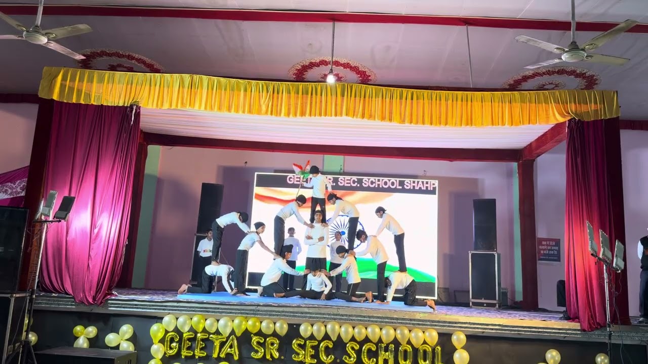 Stunt Dance || Presented By Geeta Sen Sec School 