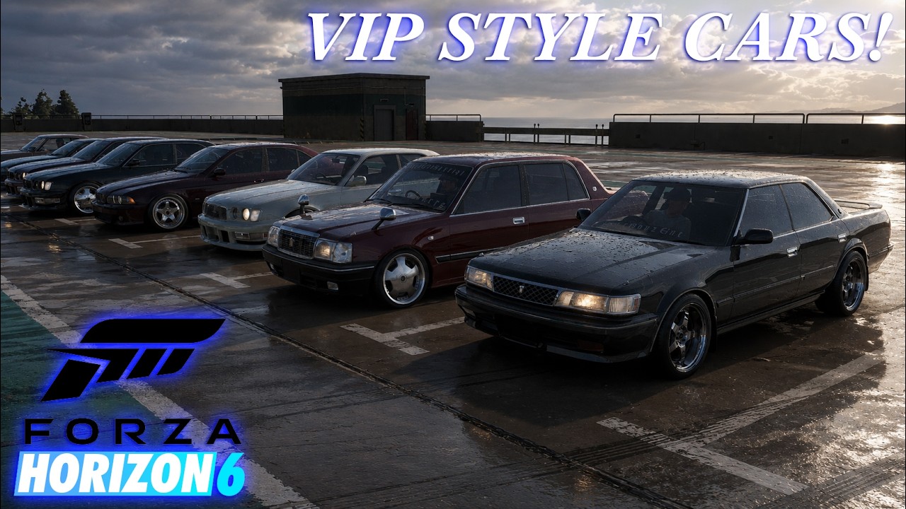 Forza Horizon 6 | Встреча и покатушки на VIP-карах в паркинге 🔥 | НОВЫЙ тюнинг Toyota Chaser