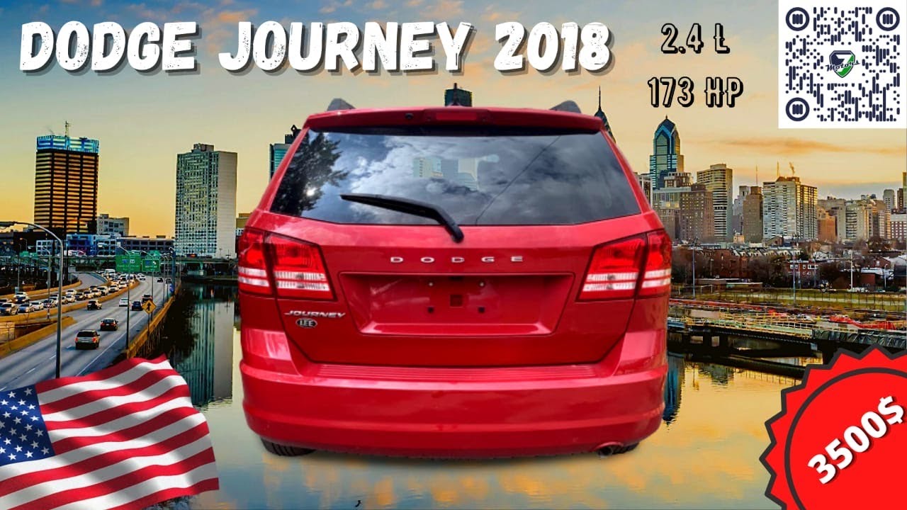2018 DODGE JOURNEY 2.4 173HP- 3500$. АВТО ИЗ США 🇺🇸