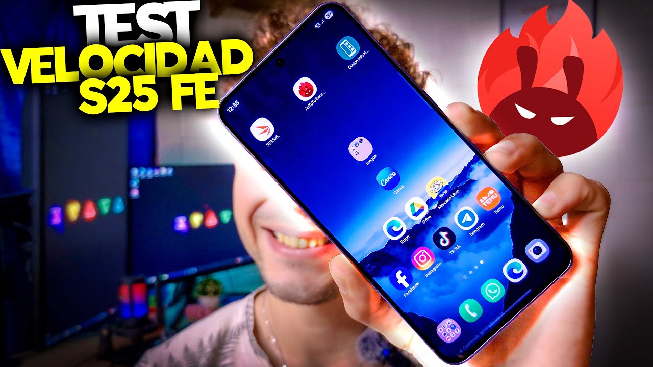 Galaxy S25 FE AL MAXIMO | Test de Velocidad