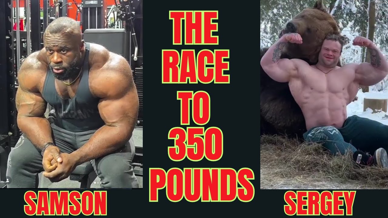 LIVE 🔴 Samson vs. Sergey: who will hit 350 pounds first?