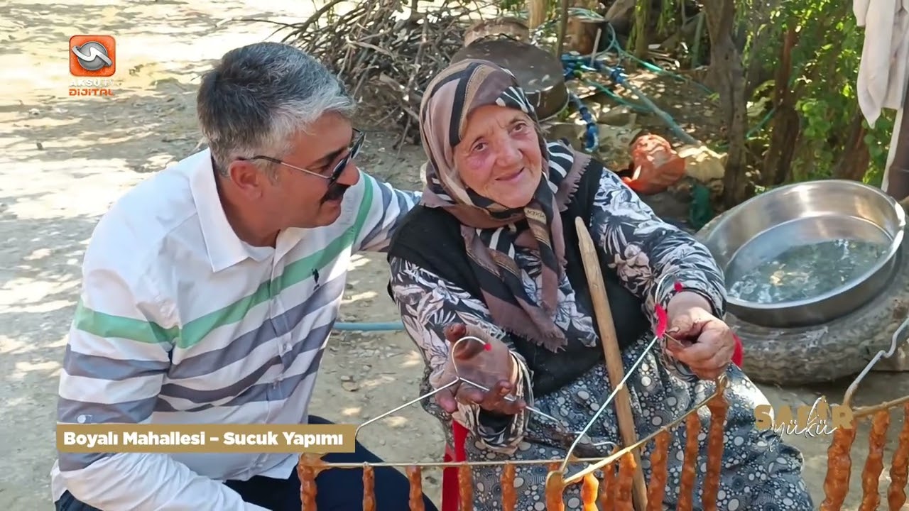 Cevizli Sucuk Yapımı - Boyalı Mahallesi - Sabır Yükü  27 Ekim 2024