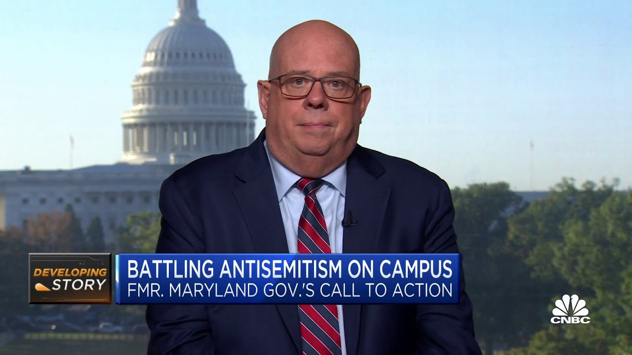 Former Maryland Gov. Larry Hogan withdraws from Harvard fellowships over 'dangerous antisemitism'