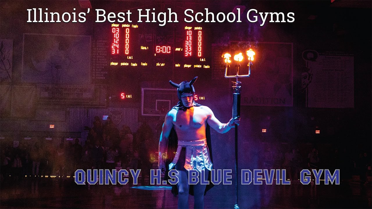 Illinois Best High School Gyms: Quincy H.S. Blue Devil Gym