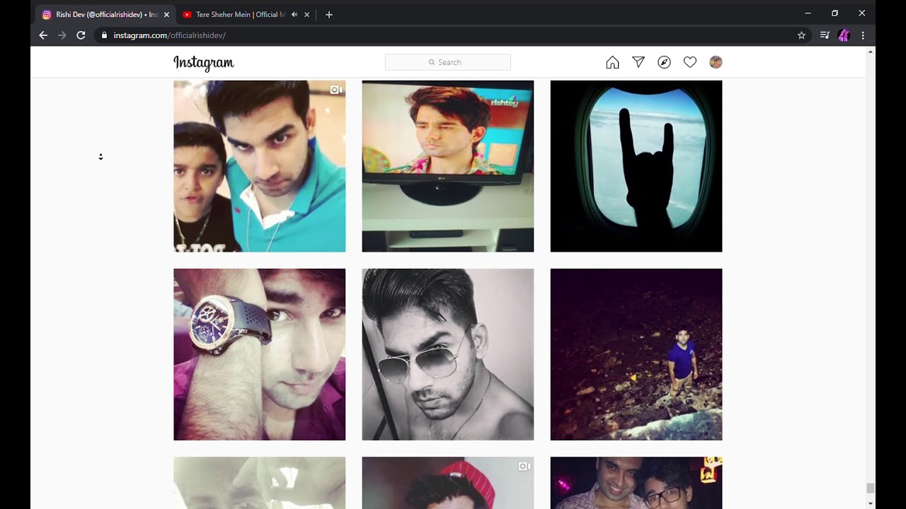 REACRETING OLD INSTAGRAM PHOTOS OF RISHI DEV FROM RIMORAV VLOGS