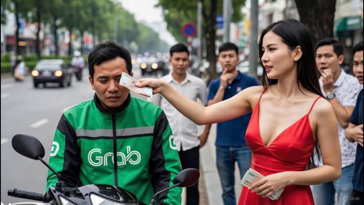 Ném Tiền Bố Thí Cho Anh Xe Ôm Nghèo, Nữ Tỷ Phú Chết Lặng Khi Phát Hiện Anh Là Chủ Tịch ...