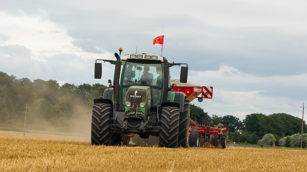 SEMIS DIRECT AVEC UN FENDT 714 ET UN SEMOIR HORSCH 4CO !!
