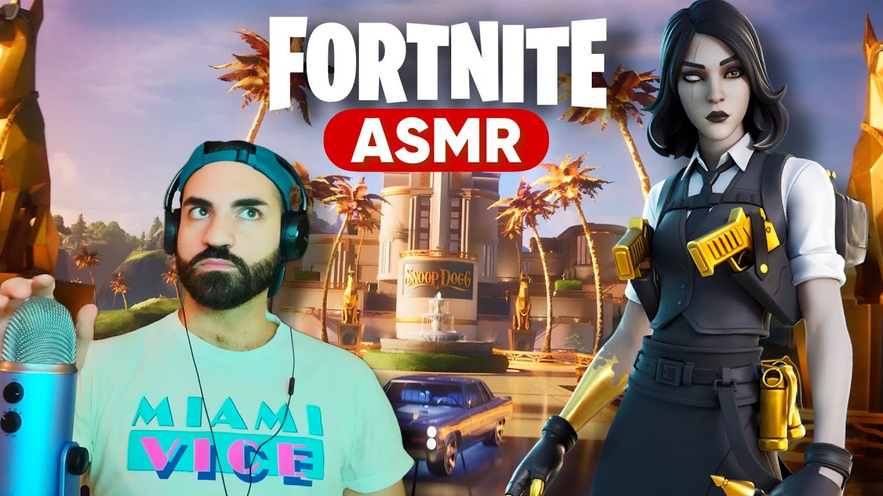 Une partie Fortnite en ASMR