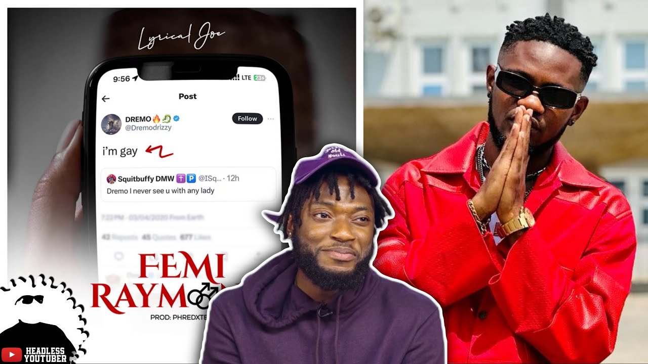 Lyrical Joe acaba de matar a Dremo con otra respuesta r&aacute;pida 🤣 || Femi Raymond
