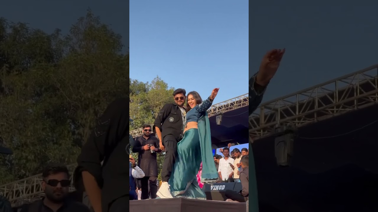 Ankush Raja & Sapna Chauhan Live Performance on Chala Garda Kabare | Khanwar, Rasra, Ballia