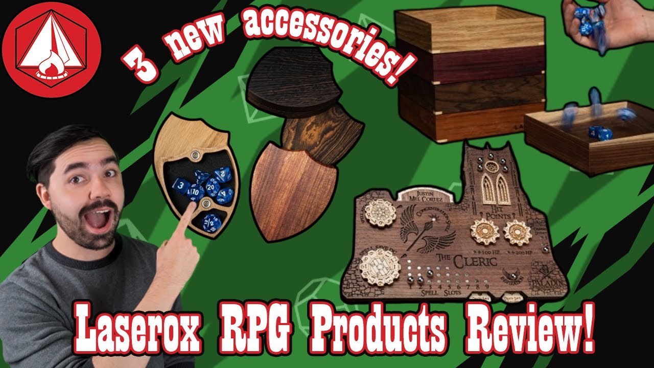 3 New RPG Accessories - a Review! - Laserox