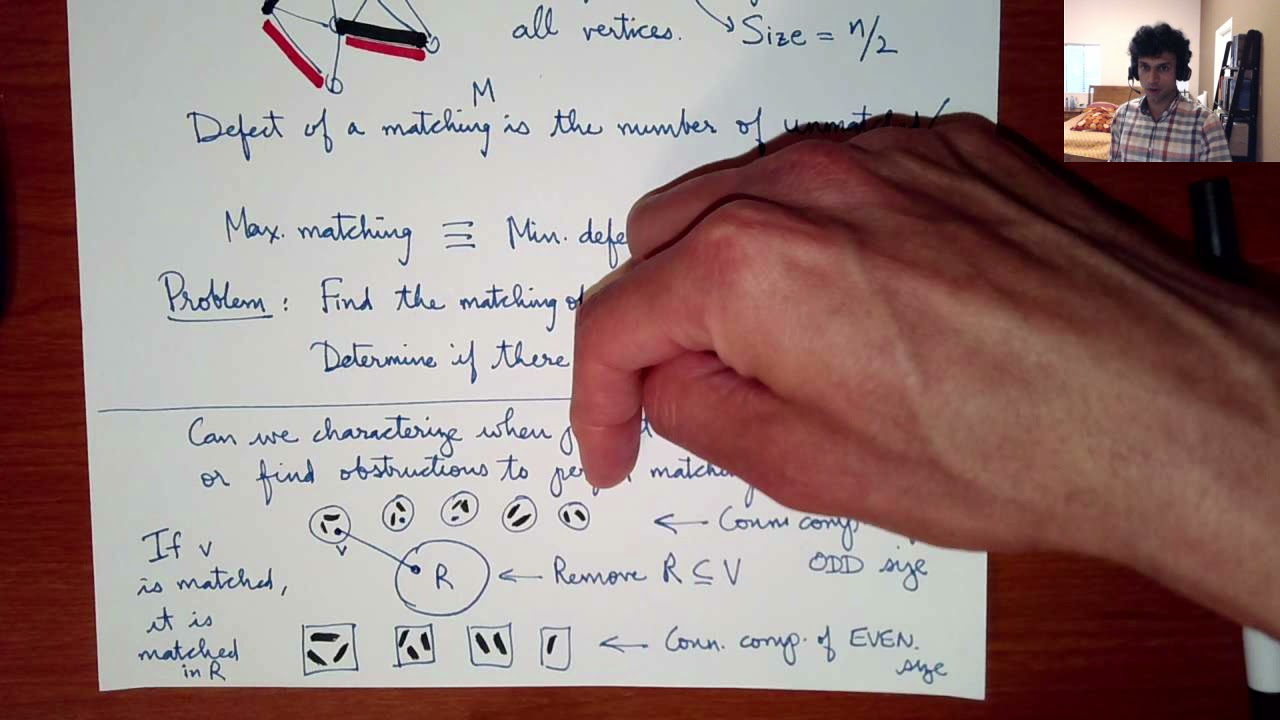 CSE202, Лек 2: Алгоритм цветения Эдмонда