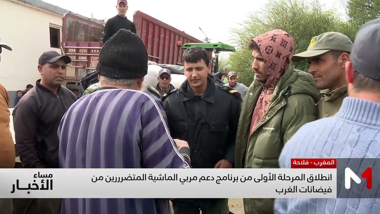 انطلاق المرحلة الأولى لدعم مربي الماشية المتضررين من الفيضانات بالغرب