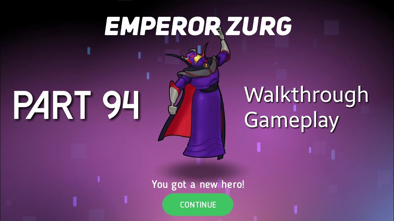 Disney Heroes Battle Mode EMPEROR ZURG UNLOCKED PART 94 Walkthrough Gameplay - Android/iOS