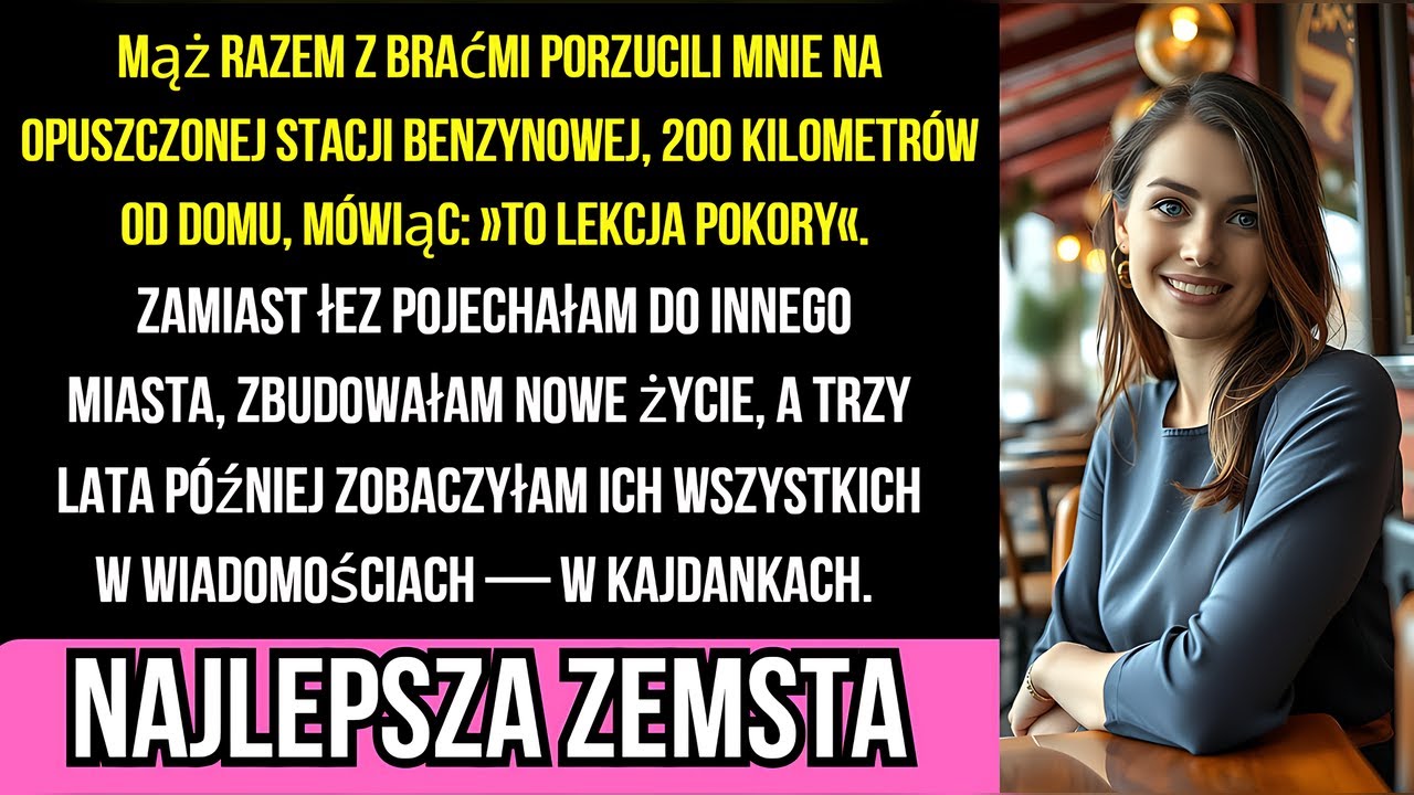 Zostawili mnie 200 km od domu na pustej stacji benzynowej: ‘to lekcja pokory’. Ja zaczęłam nowe