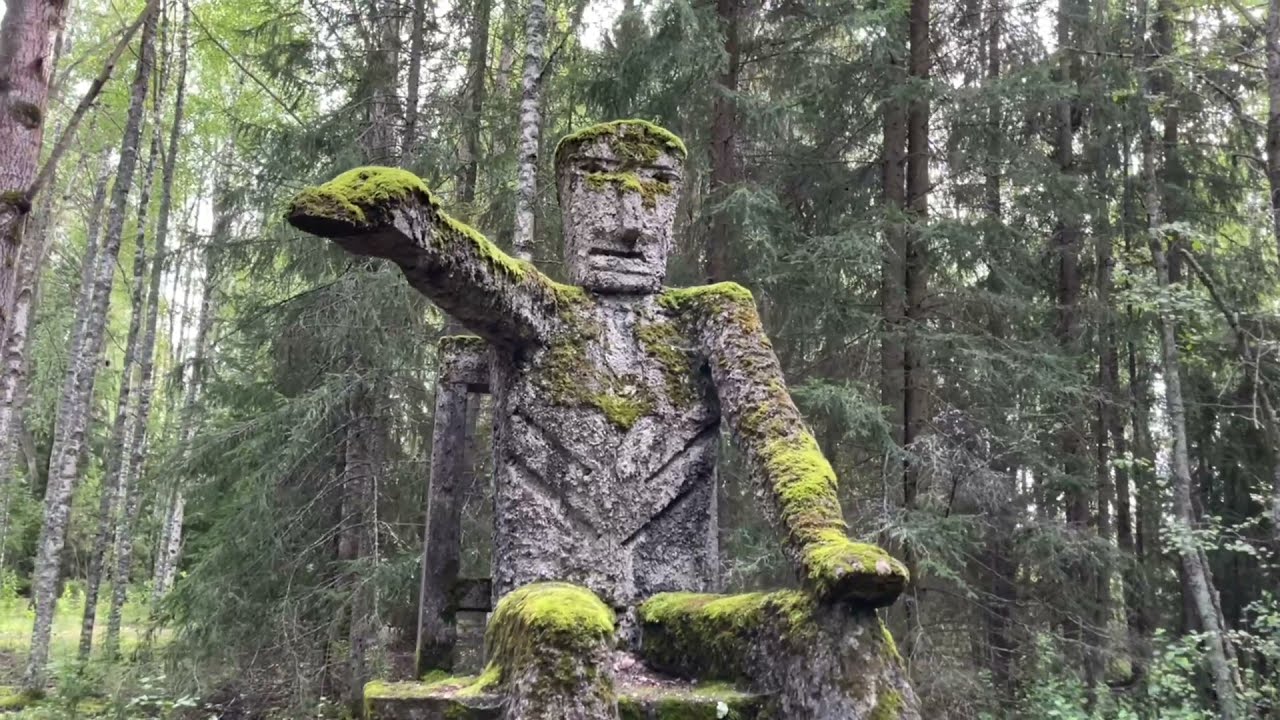 Getting lost in a sculpture park in Finland