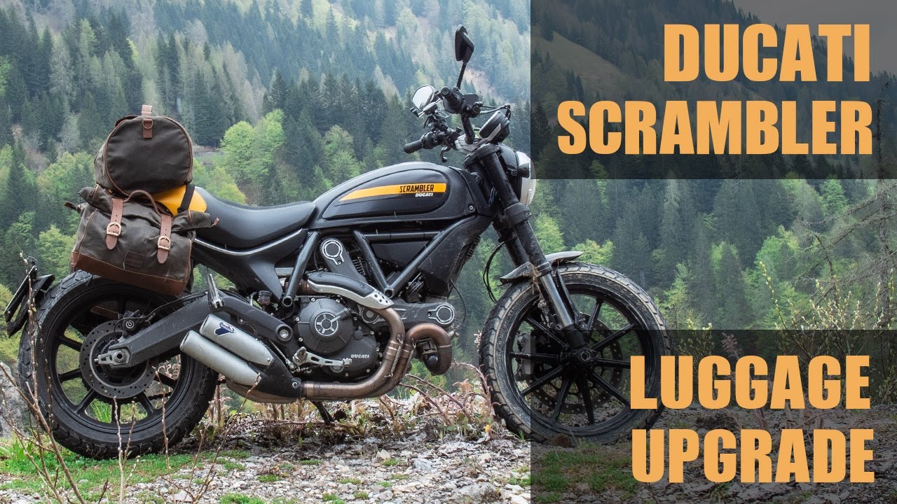 Ducati Scrambler full luggage upgrade.