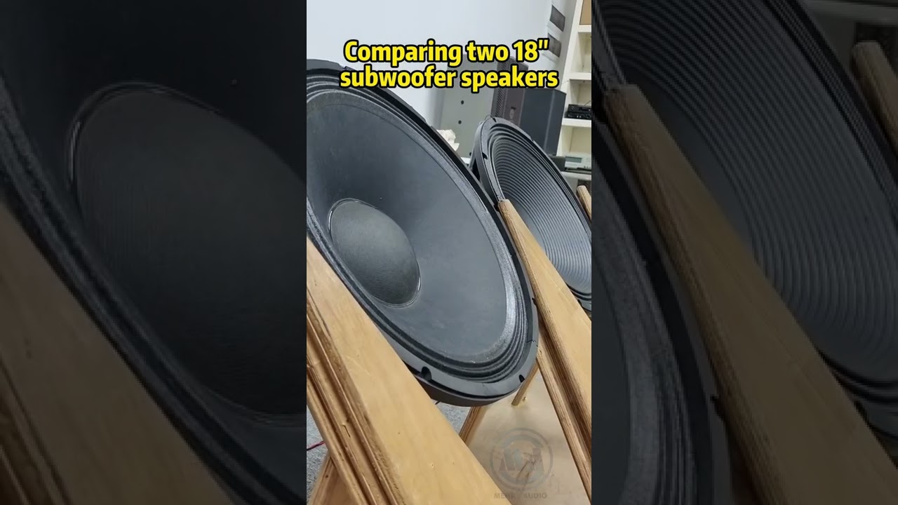 18 inch subwoofer