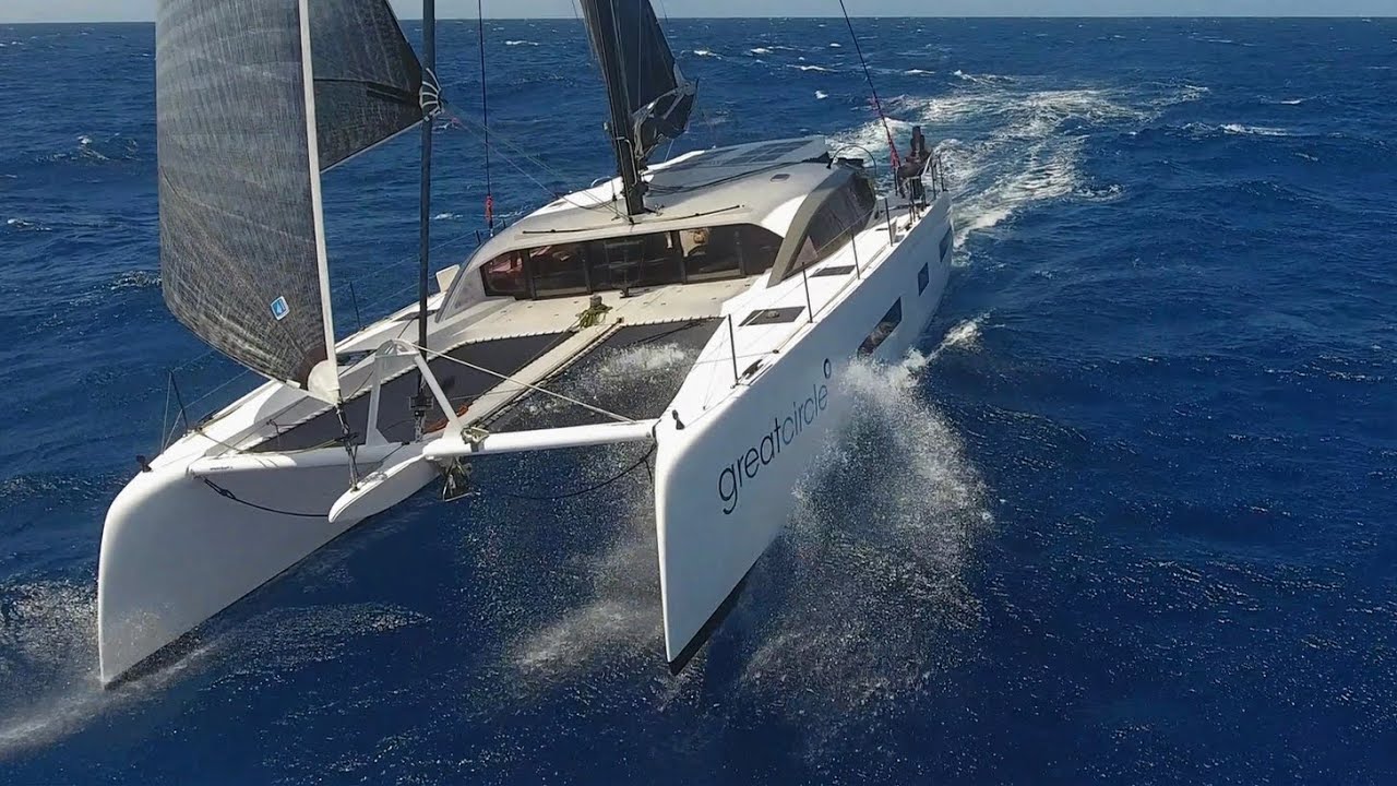 Halfway the Indian Ocean - 1000 miles in 4 days - Sailing Greatcircle (ep.313)