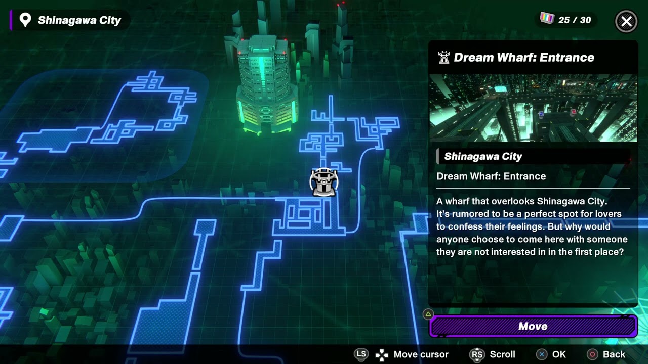 Tribe Nine: Flavour Text of Shinagawa Map [Lore]