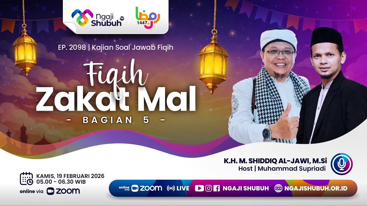 FIQIH ZAKAT MAL (Bagian 5) ~ Kajian Soal Jawab Fiqih